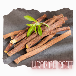 LICORICE Root Powder in Glass Jar