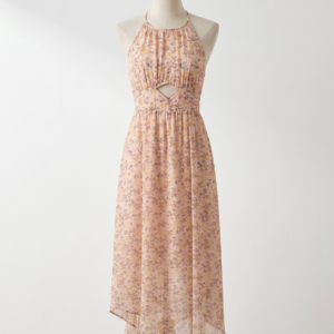 SWEET PEA floral cut-out handkerchief dress by BCBGeneration