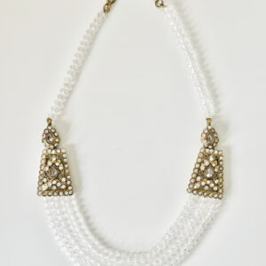 Crystal Gold ROYALS necklace by Rosena Sammi