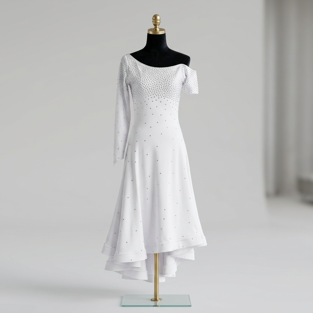SHOWTIME white performance costume