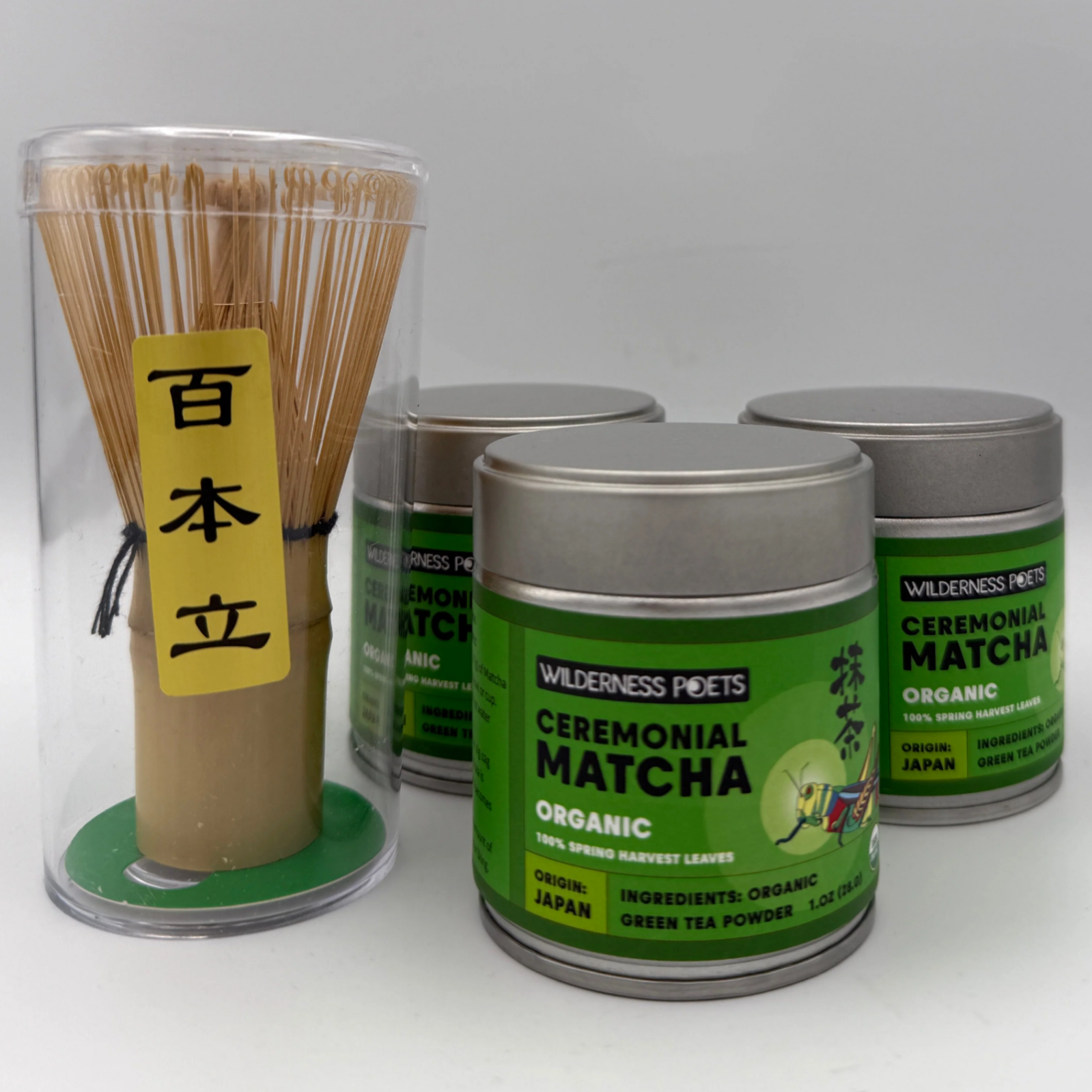 Ceremonial Grade MATCHA Green Tea Powder (Organic) - Wilderness Poets (10) Ceremonial Grade MATCHA Green Tea Powder (Organic)