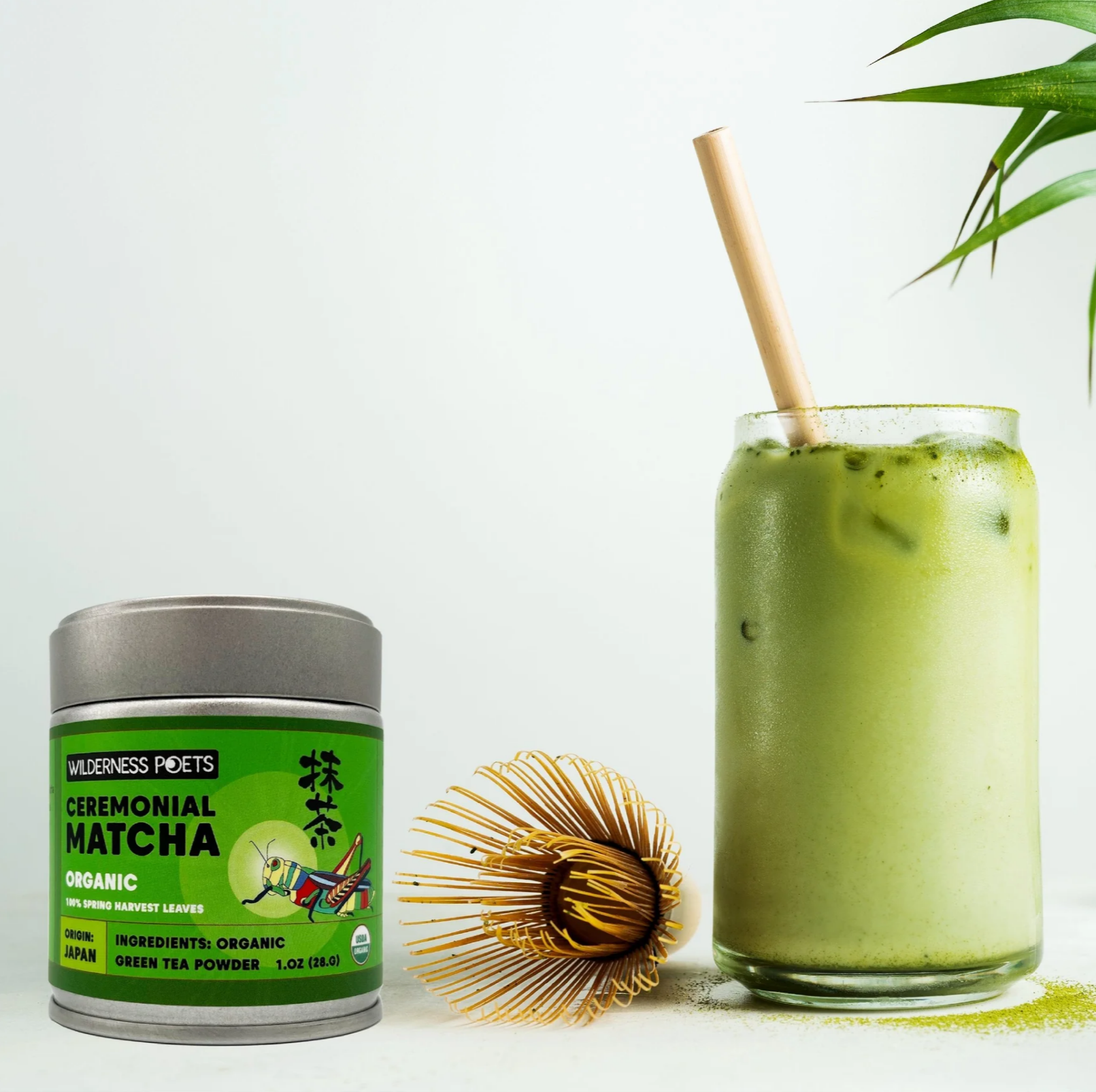 Ceremonial Grade MATCHA Green Tea Powder (Organic) - Wilderness Poets (8) Ceremonial Grade MATCHA Green Tea Powder (Organic)