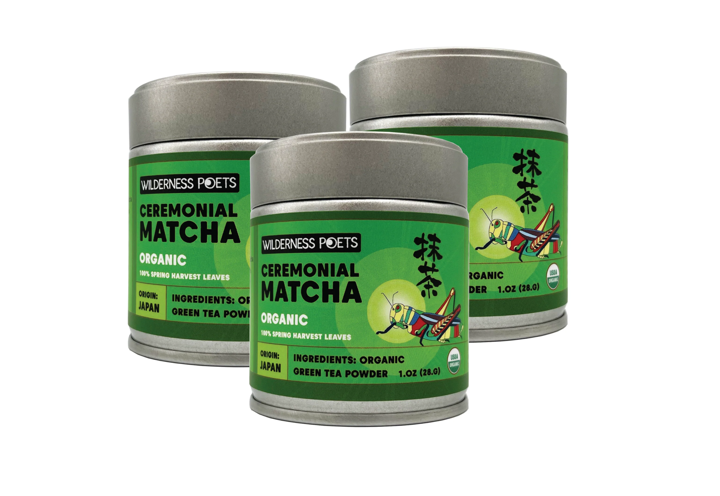 Ceremonial Grade MATCHA Green Tea Powder (Organic) - Wilderness Poets (9) Ceremonial Grade MATCHA Green Tea Powder (Organic)