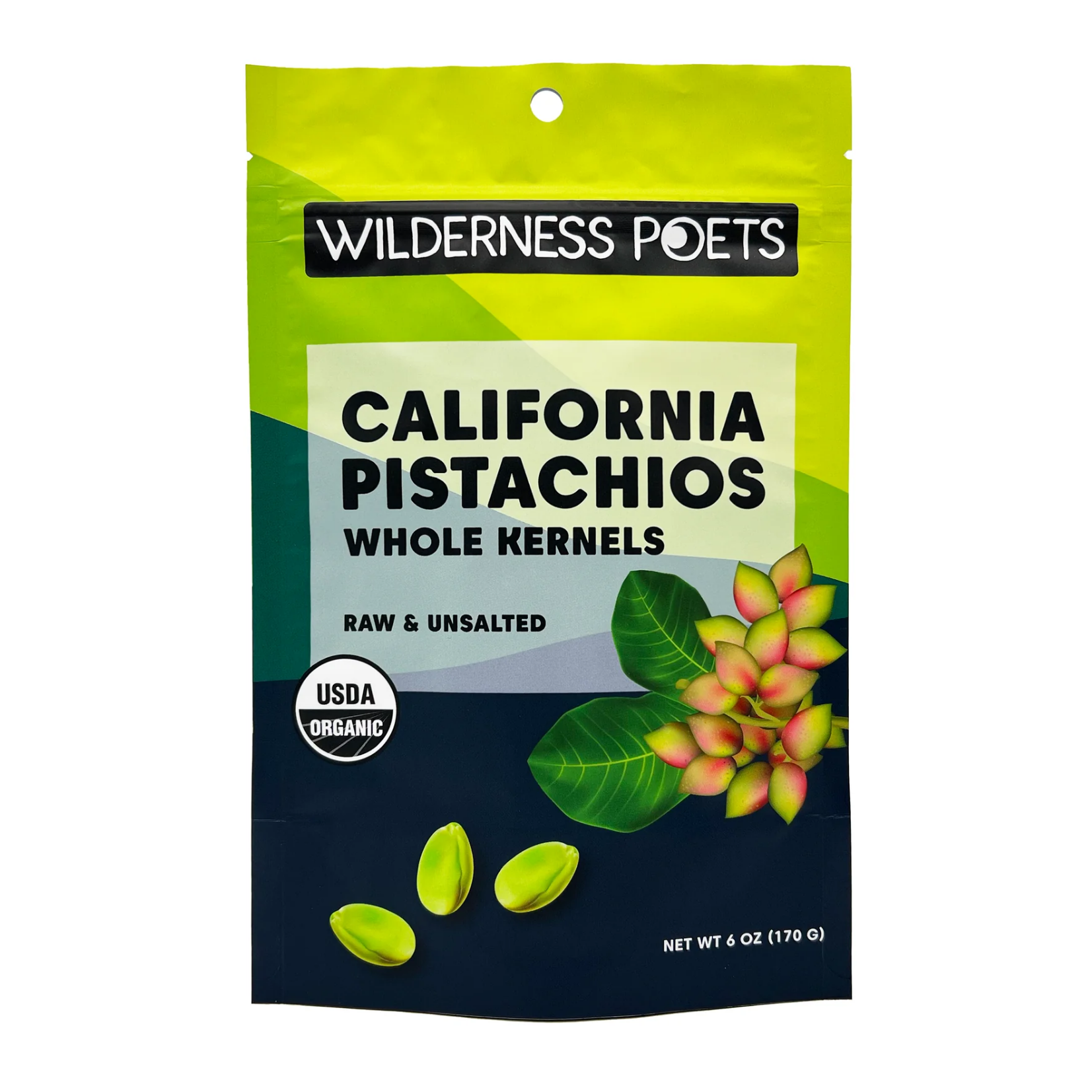 PISTACHIOS (Whole, Organic, California Grown)